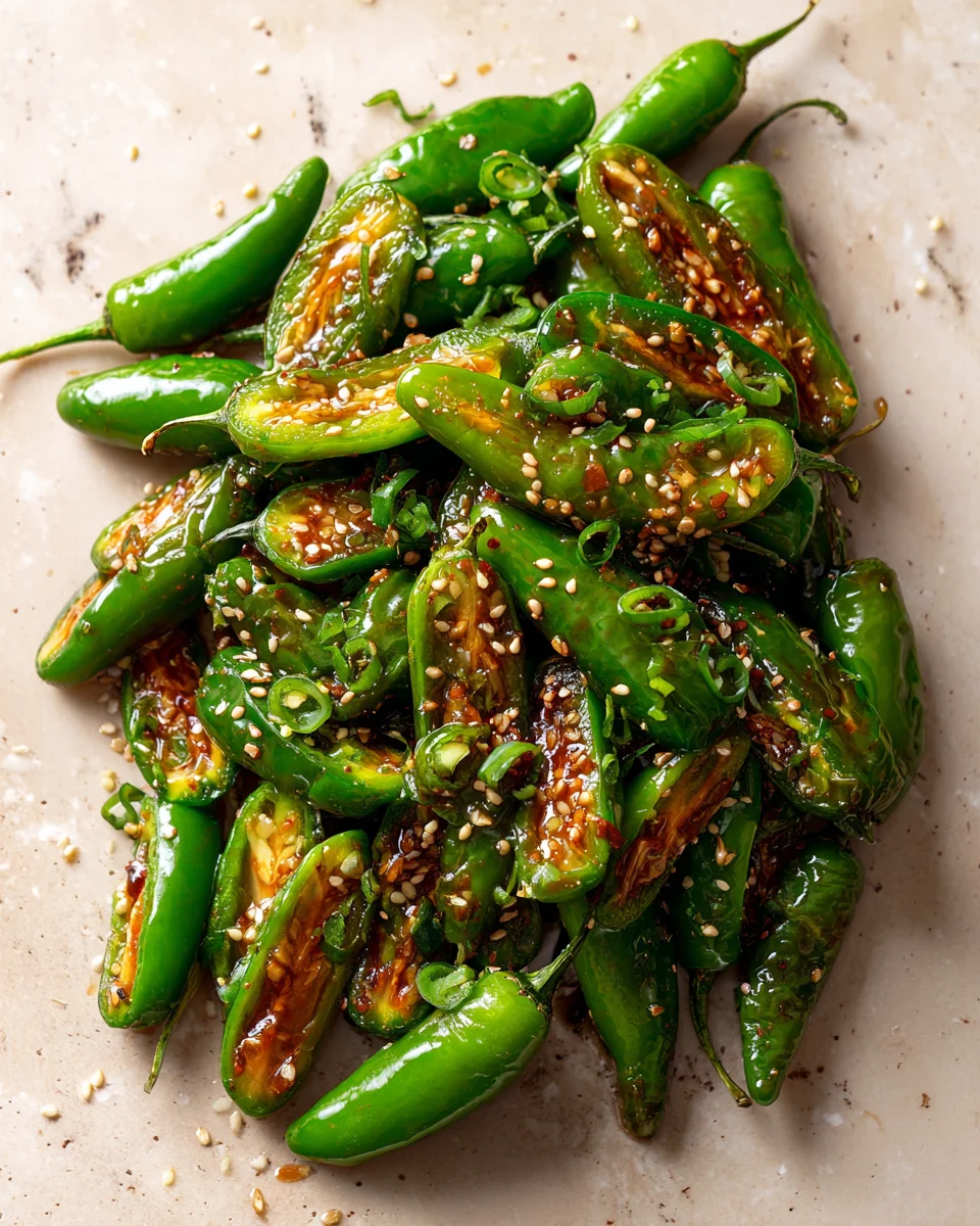 Sweet and Spicy Candied Jalapeños