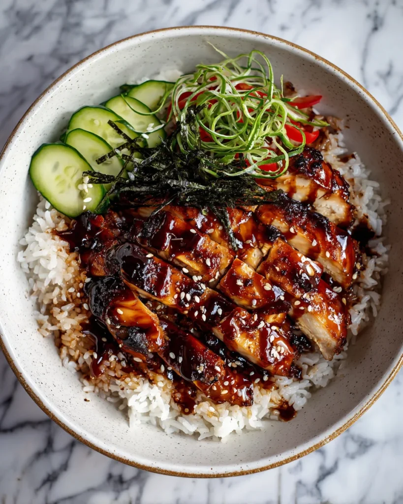Teriyaki Chicken Rice Bowl