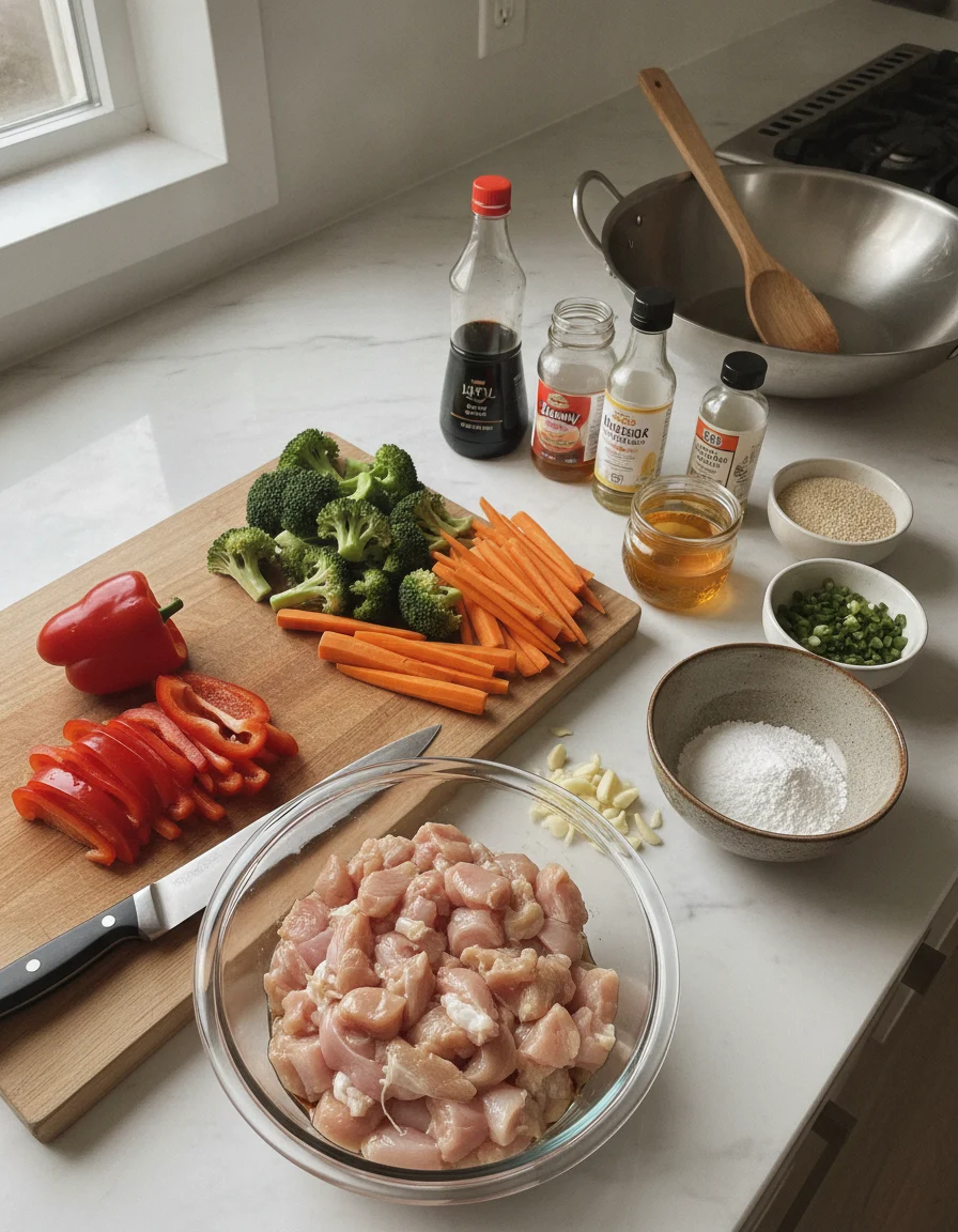 Teriyaki Chicken Stir Fry