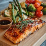 Texas Roadhouse Style Baked Salmon
