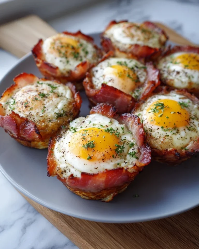 Turkey Bacon Egg Breakfast Cups