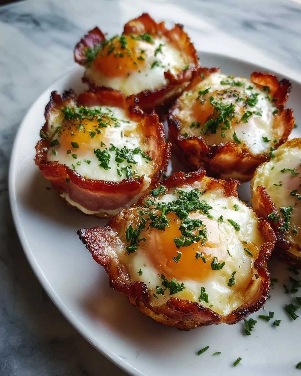 Turkey Bacon Egg Breakfast Cups