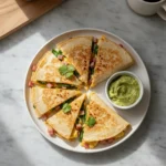 Turkey Ham Breakfast Quesadilla