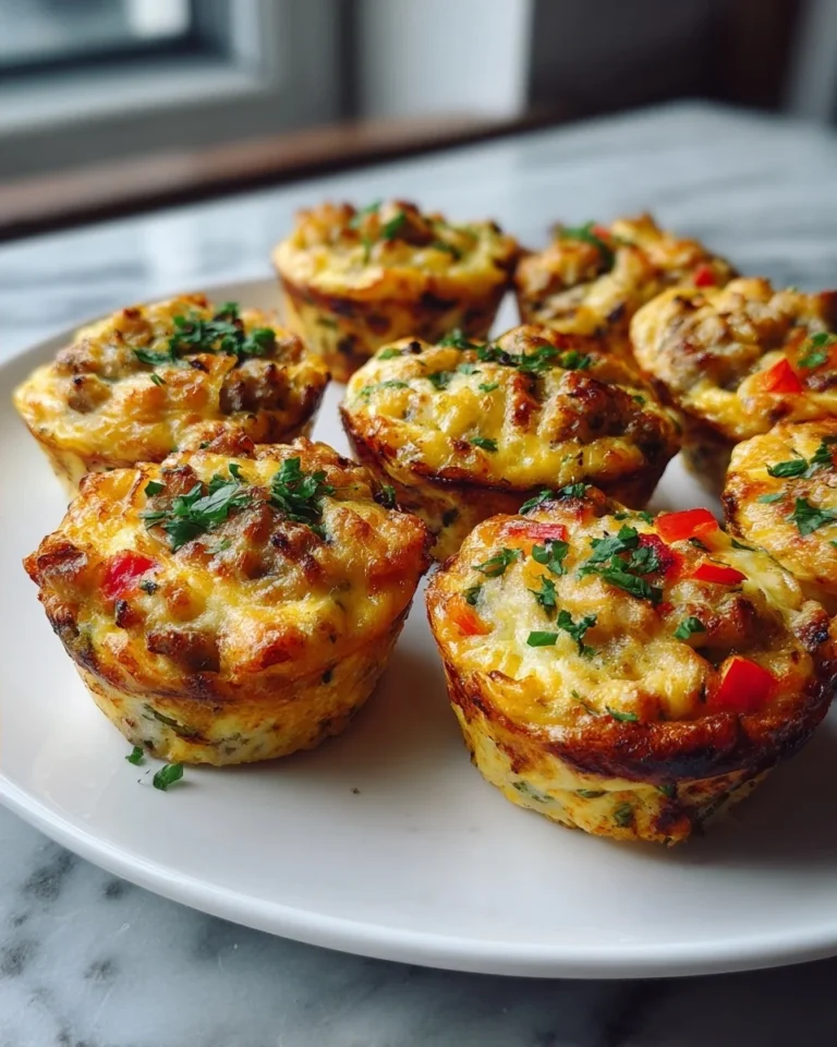Turkey Sausage Egg Muffin Cups