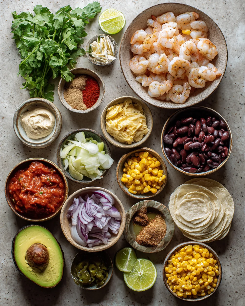 Velvety Creamy Shrimp Enchiladas