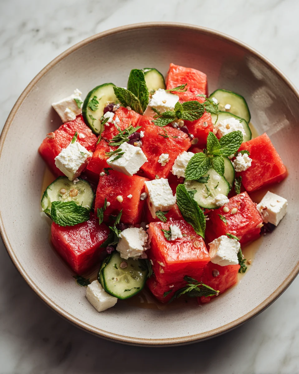 Watermelon Feta Salad