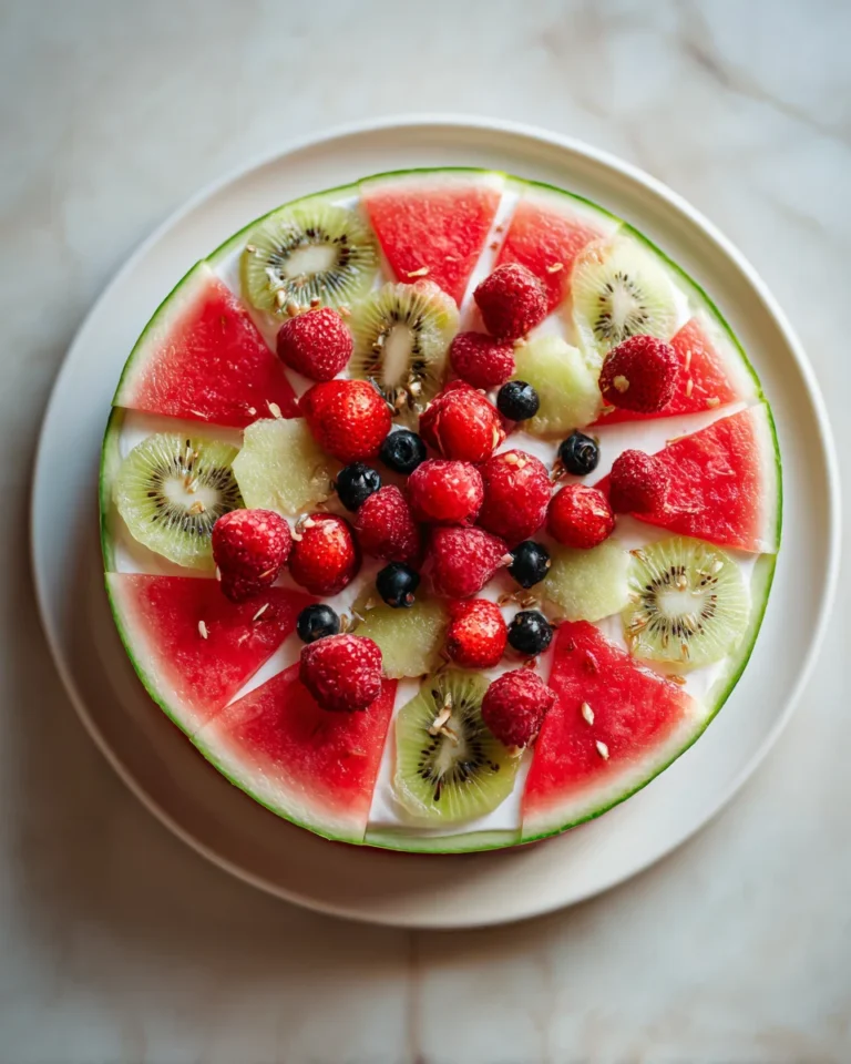 Watermelon Fruit Pizza
