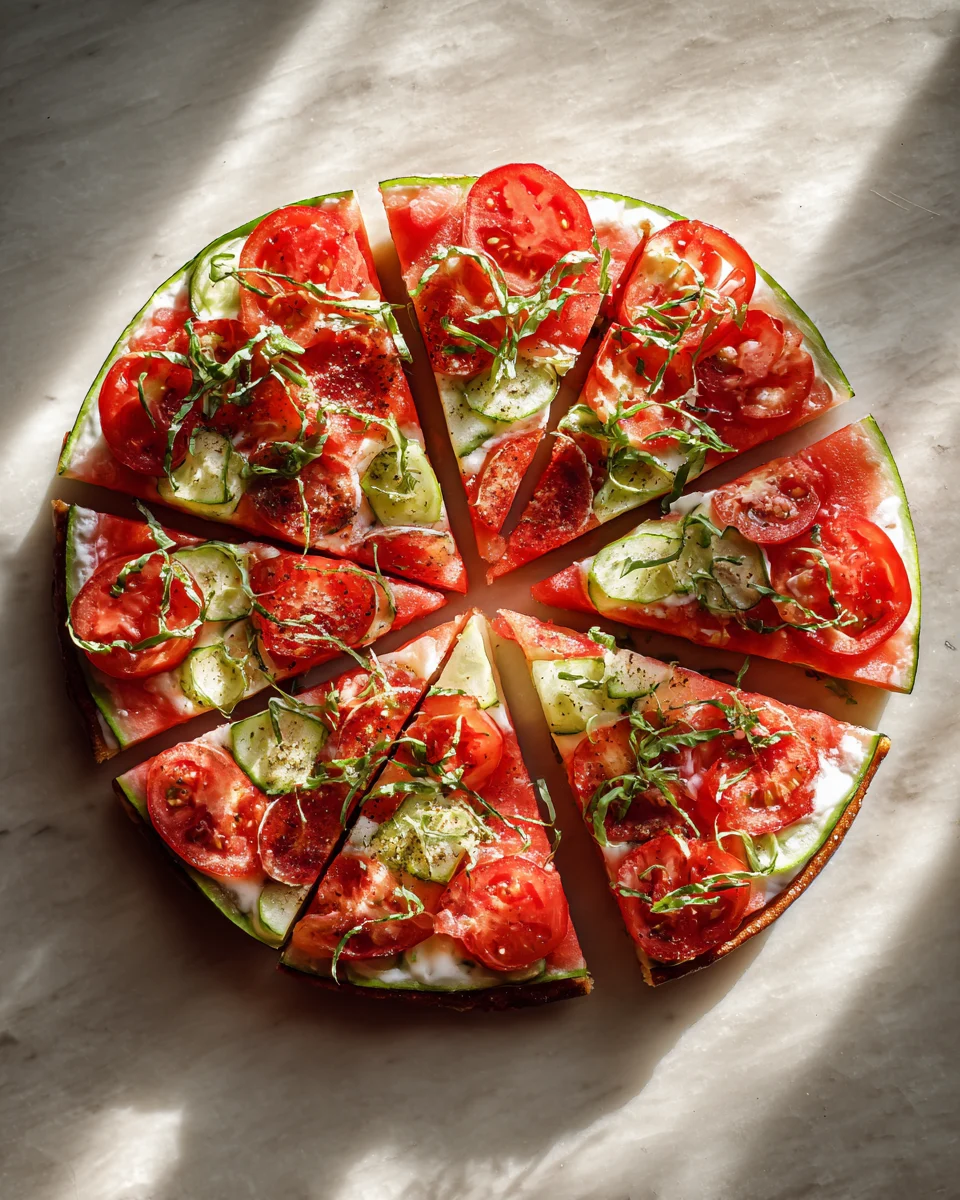 Watermelon Fruit Pizza