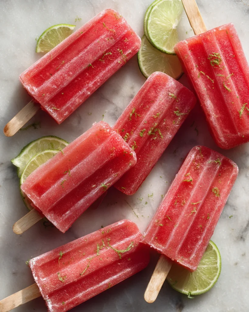 Watermelon Lime Popsicles: A Refreshing Summer Treat