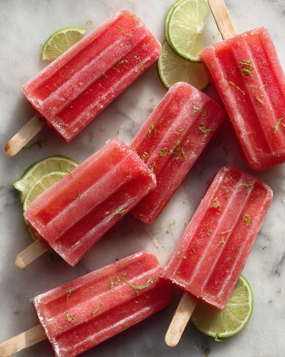 Watermelon Lime Popsicles: A Refreshing Summer Treat