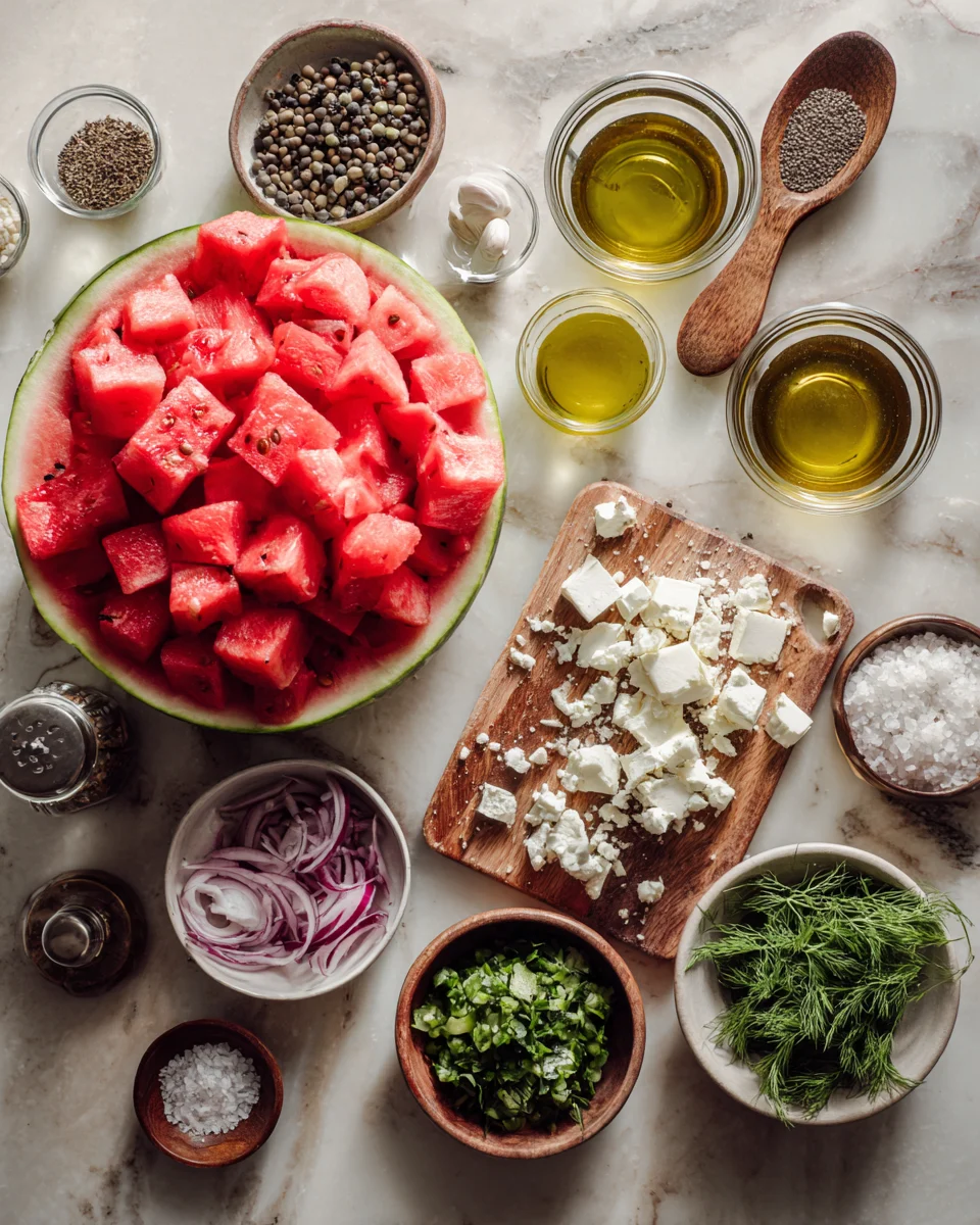 Watermelon Salad Recipe