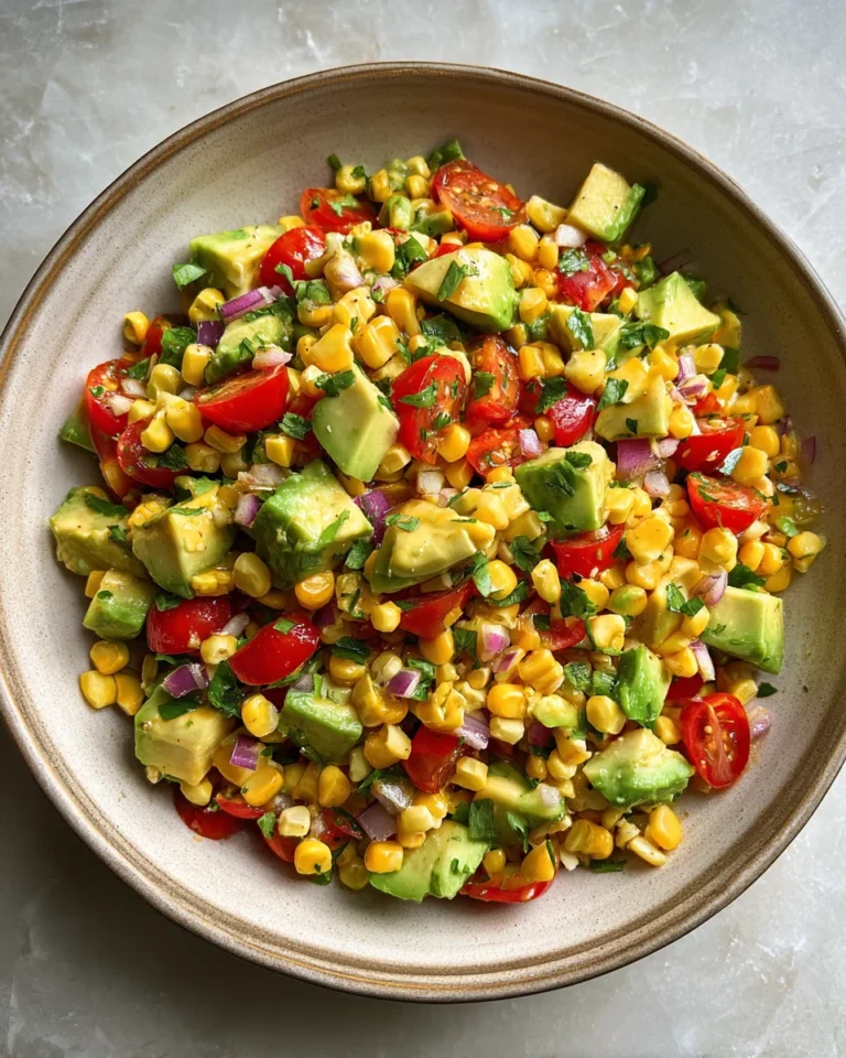 Avocado Corn Salsa - A Fresh and Flavorful Delight