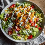 Avocado Ranch Taco Salad Bowls