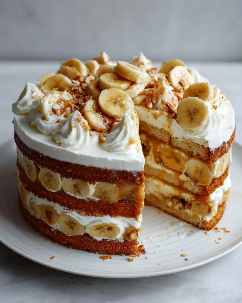 Banana Pudding Layer Cake