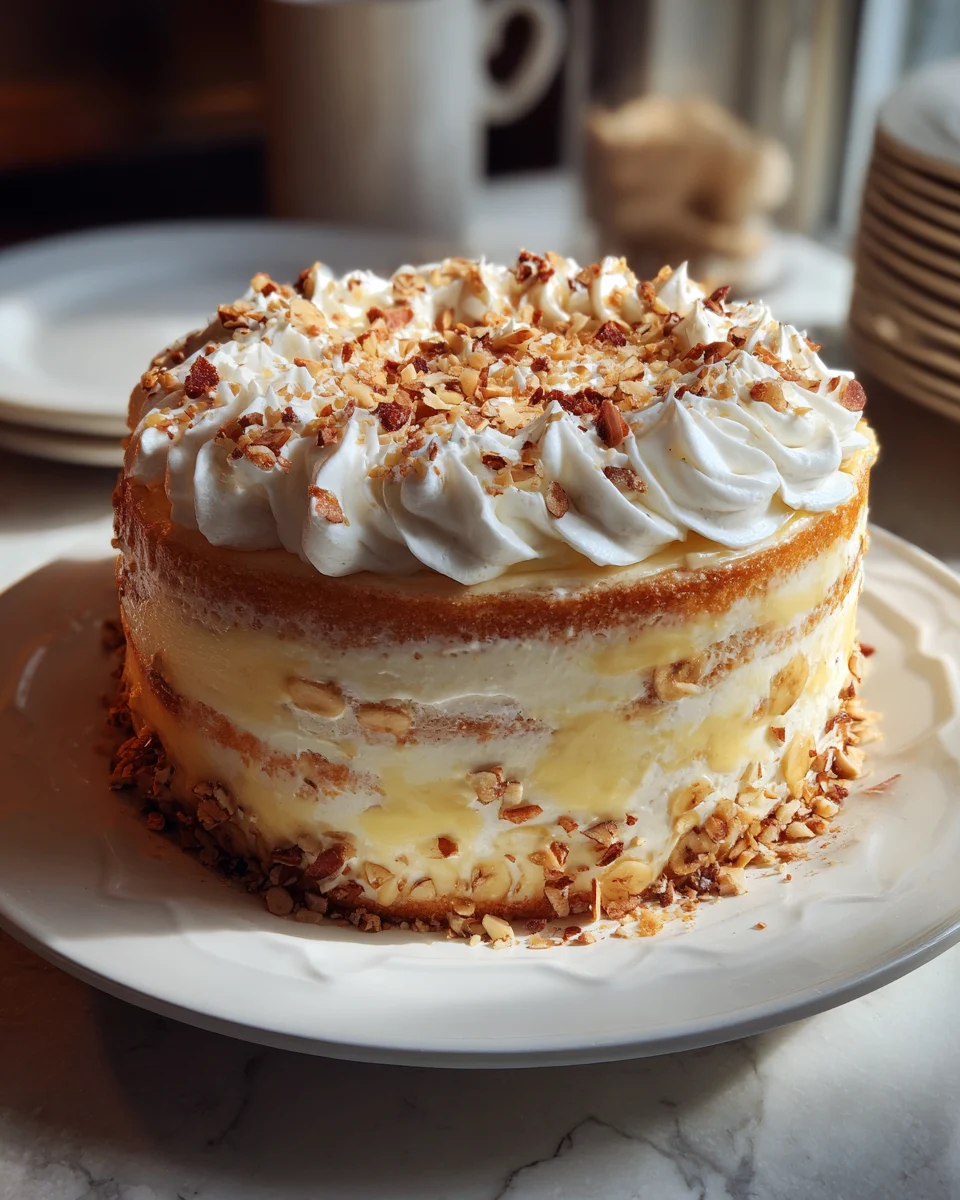 Banana Pudding Layer Cake