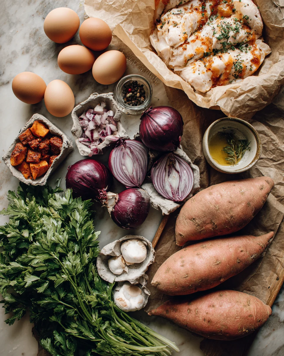 Delicious BBQ Chicken Stuffed Sweet Potatoes