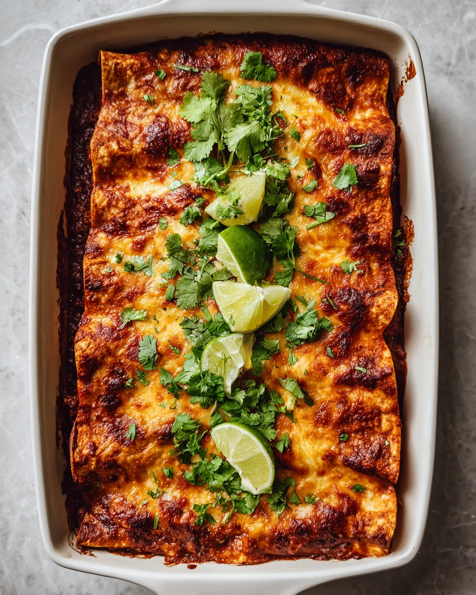 Beef Enchilada Bake