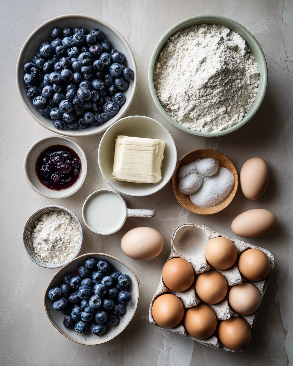 Blueberry Cream Cheese Coffee Cake