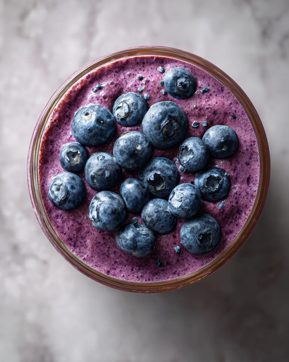 Blueberry Protein Smoothie