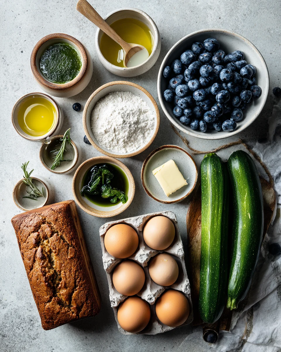 Delicious Blueberry Zucchini Bread Recipe