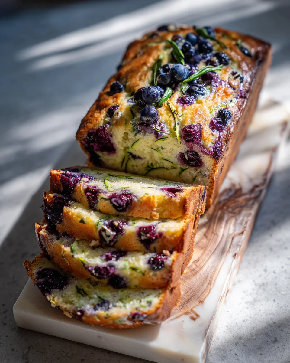 Delicious Blueberry Zucchini Bread Recipe