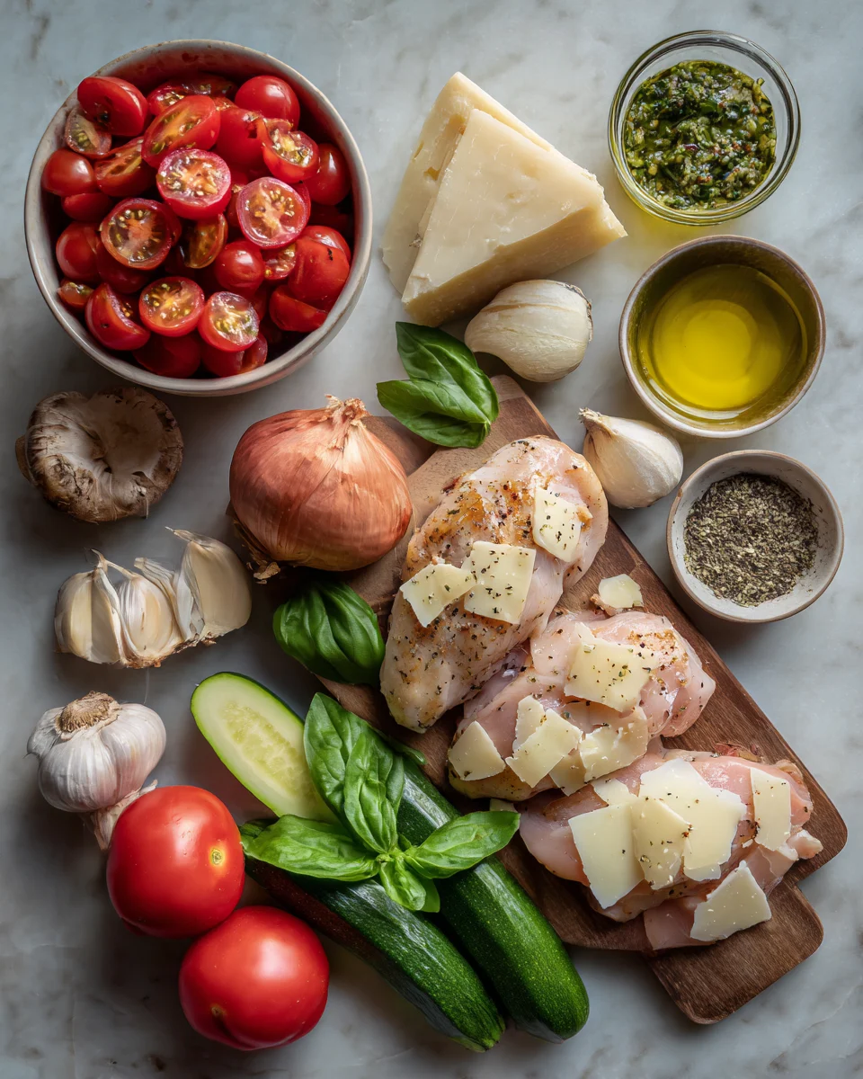 Bruschetta Chicken Bake: A Delicious and Easy Recipe