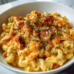 Buffalo Ranch Chicken Mac and Cheese
