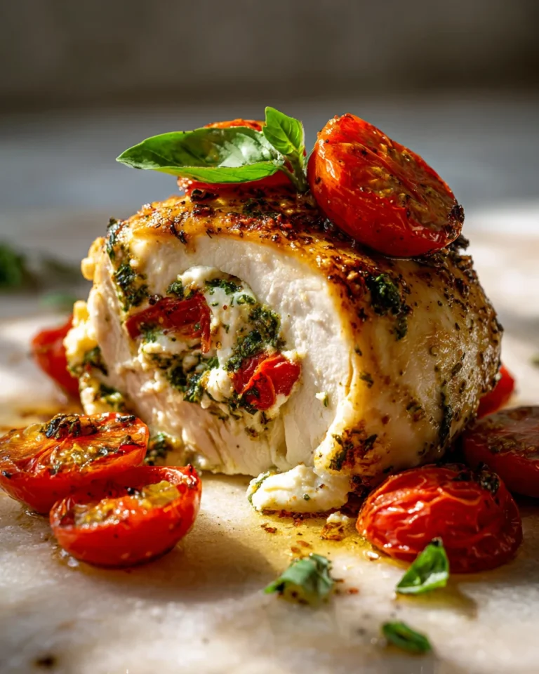 Caprese Stuffed Chicken