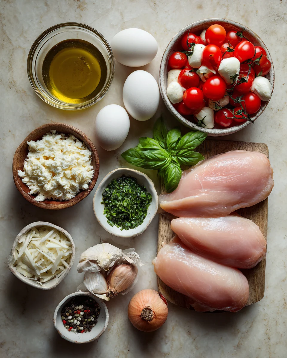 Caprese Stuffed Chicken