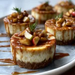 Caramel Apple Cheesecake Dessert Cups