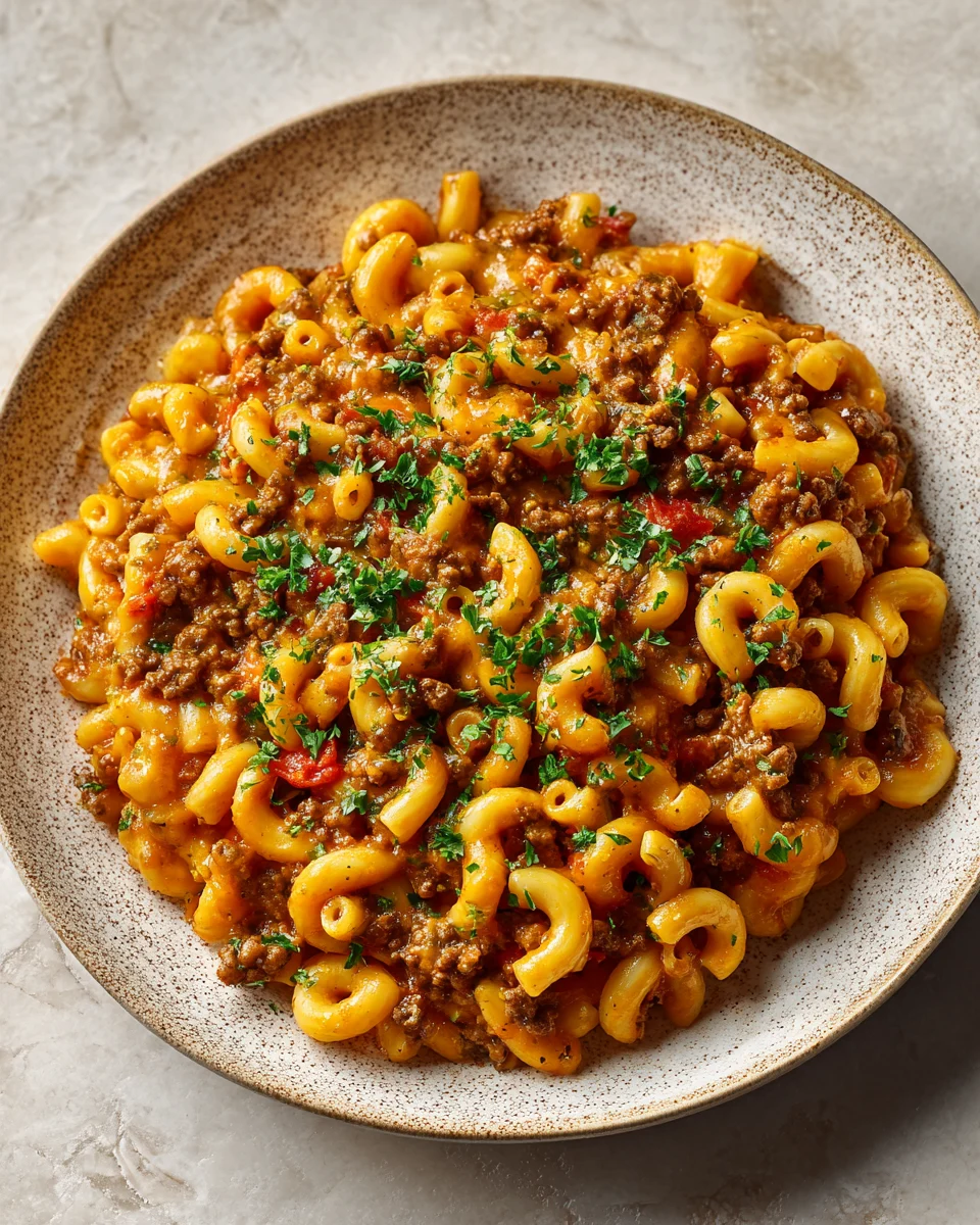 Cheeseburger Macaroni