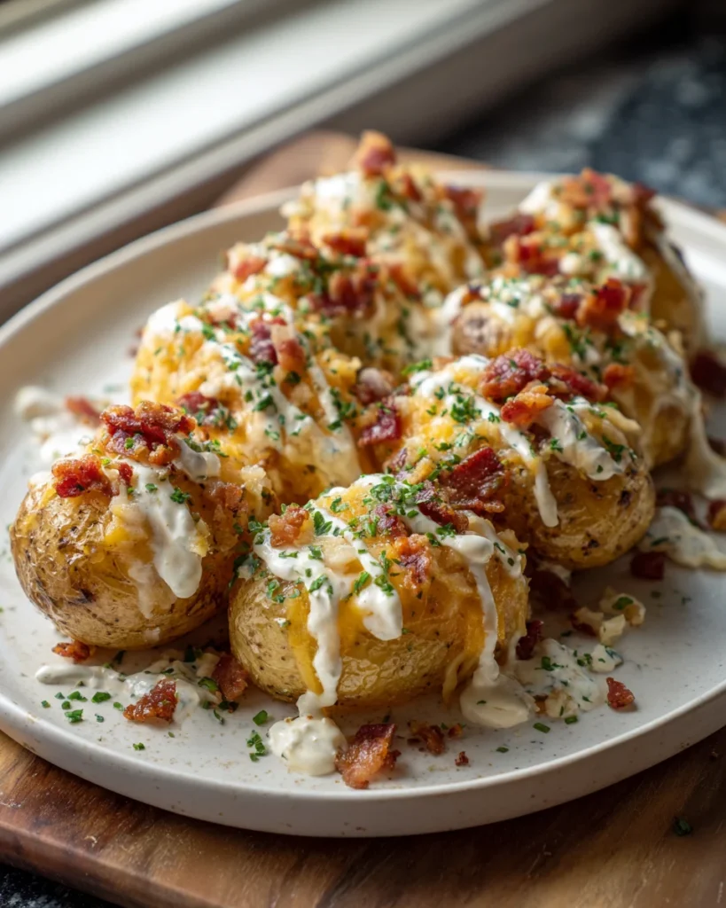 Cheesy Bacon Ranch Potatoes