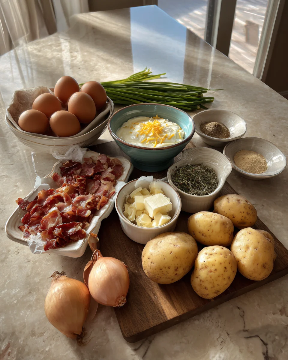 Cheesy Bacon Ranch Potatoes