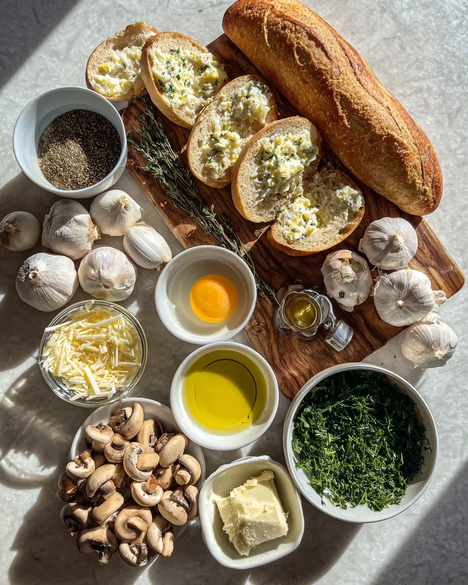 Cheesy Garlic Bread Recipe