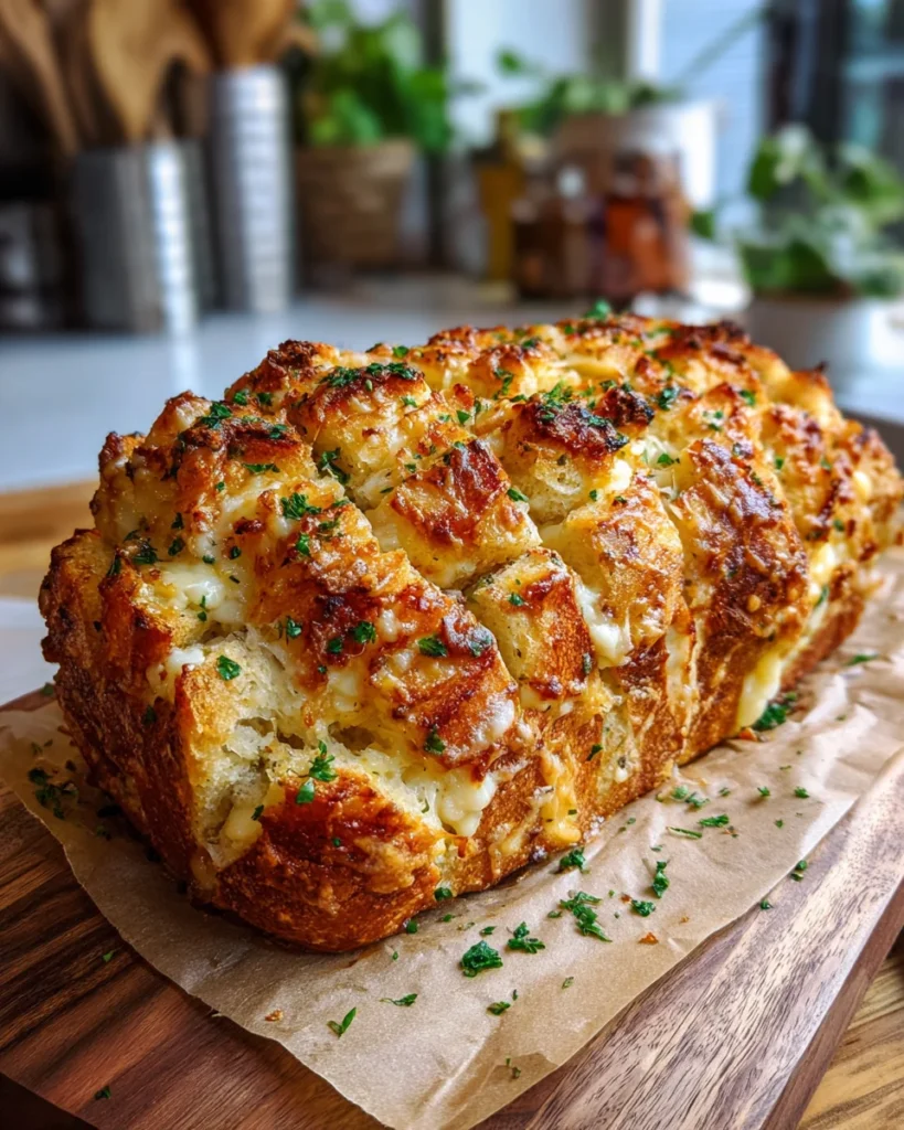 Cheesy Garlic Pull-Apart Bread