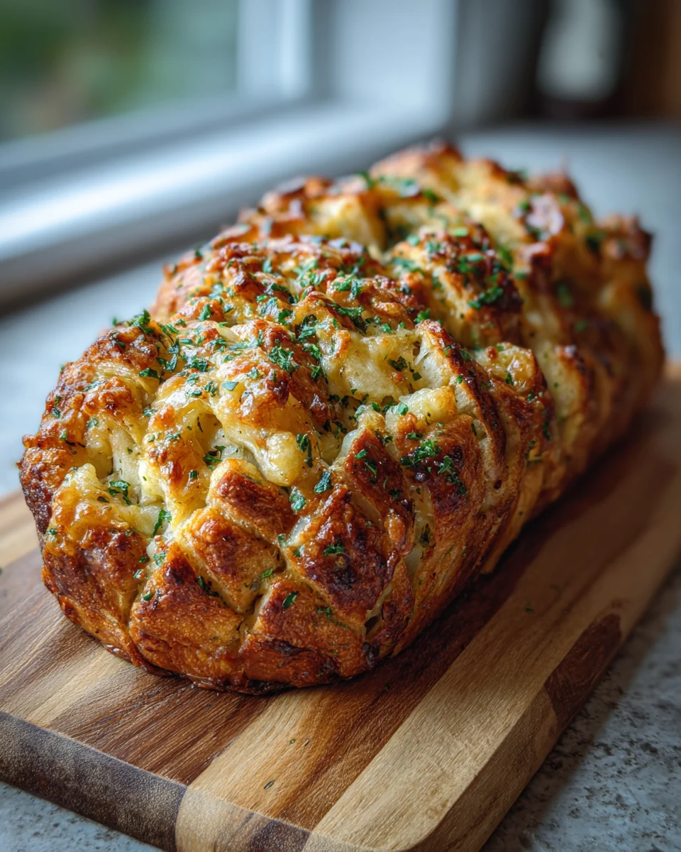 Cheesy Garlic Pull-Apart Bread