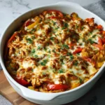 Delicious and Easy Chicken Fajita Casserole Recipe