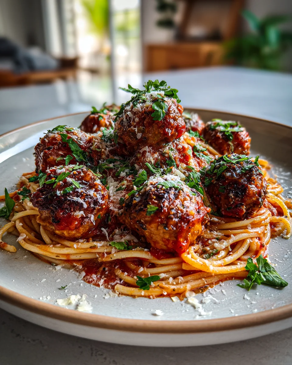 Chicken Parmesan Meatballs