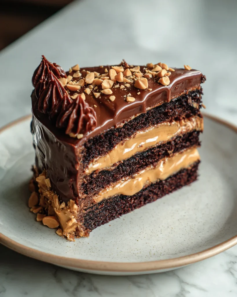 Chocolate Peanut Butter Cake