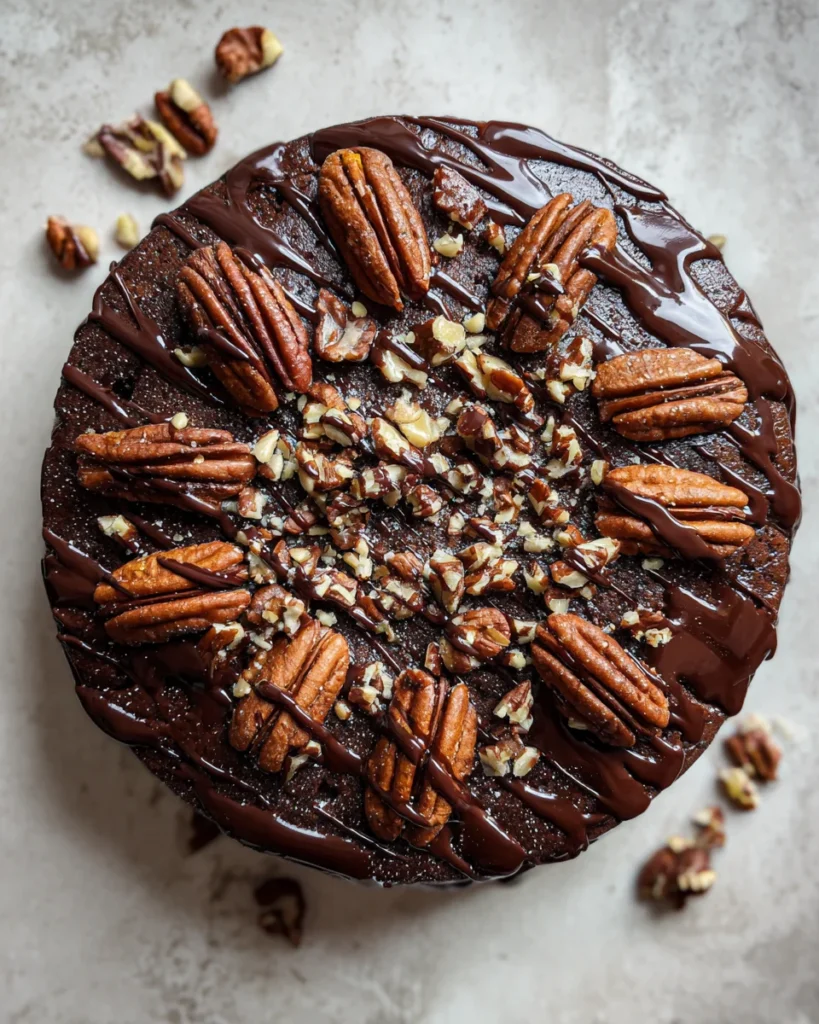 Chocolate Pecan Cake