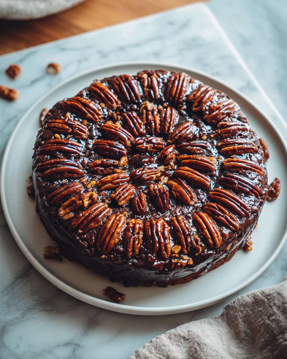 Chocolate Pecan Cake