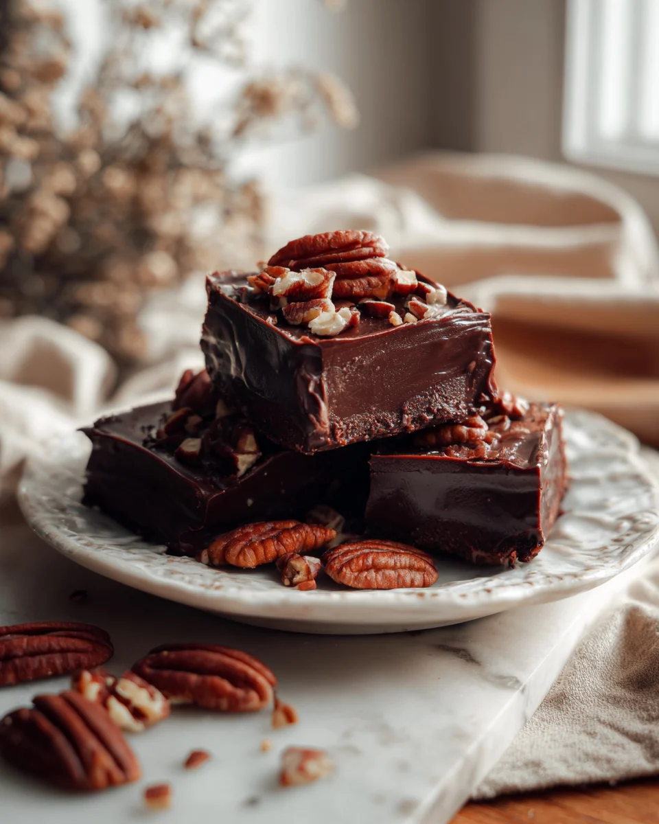 Chocolate Pecan Fudge