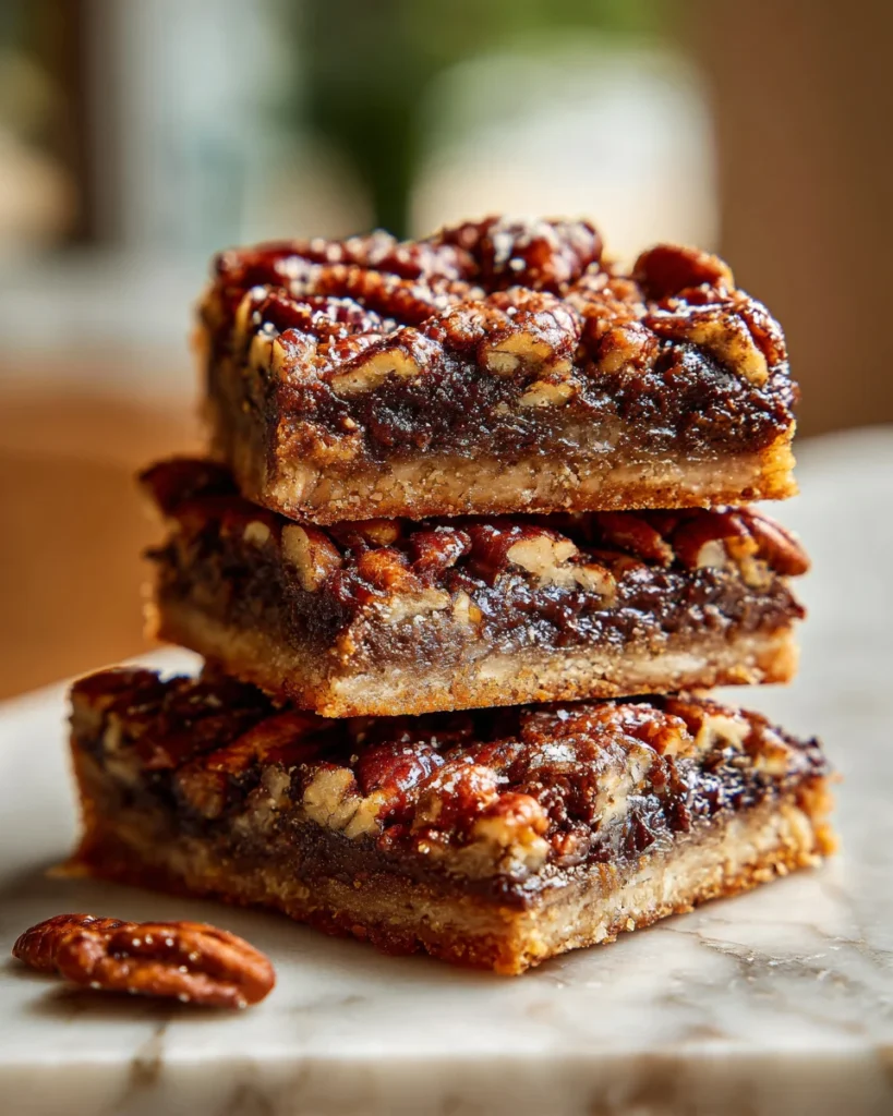 Chocolate Pecan Pie Bars