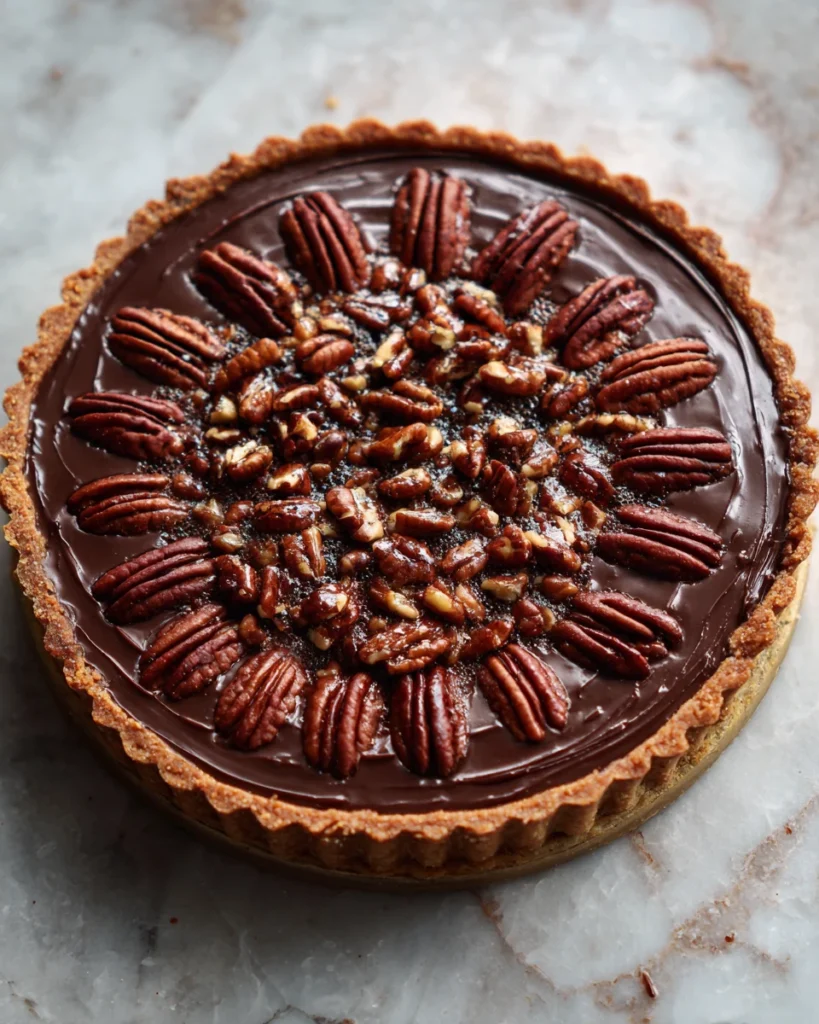 Chocolate Pecan Tart