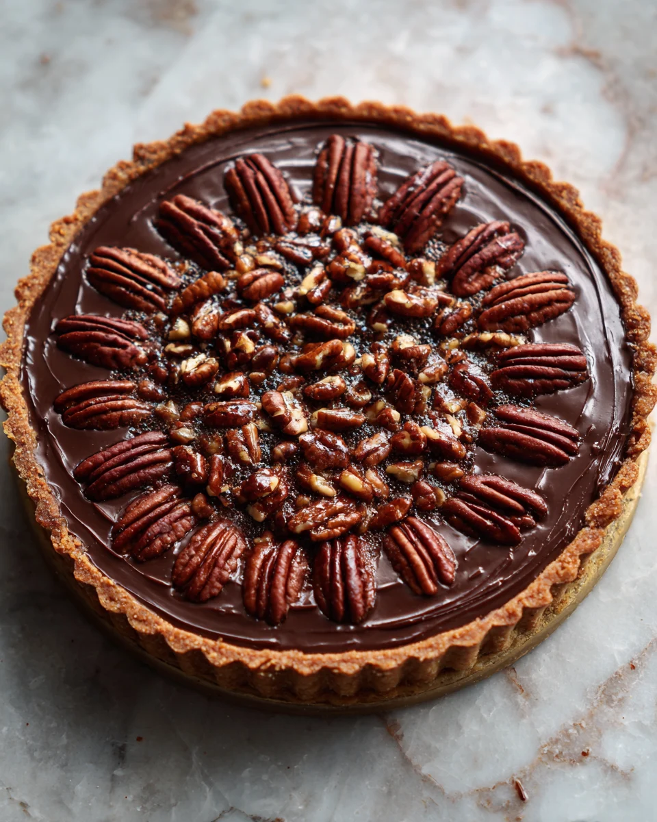 Chocolate Pecan Tart