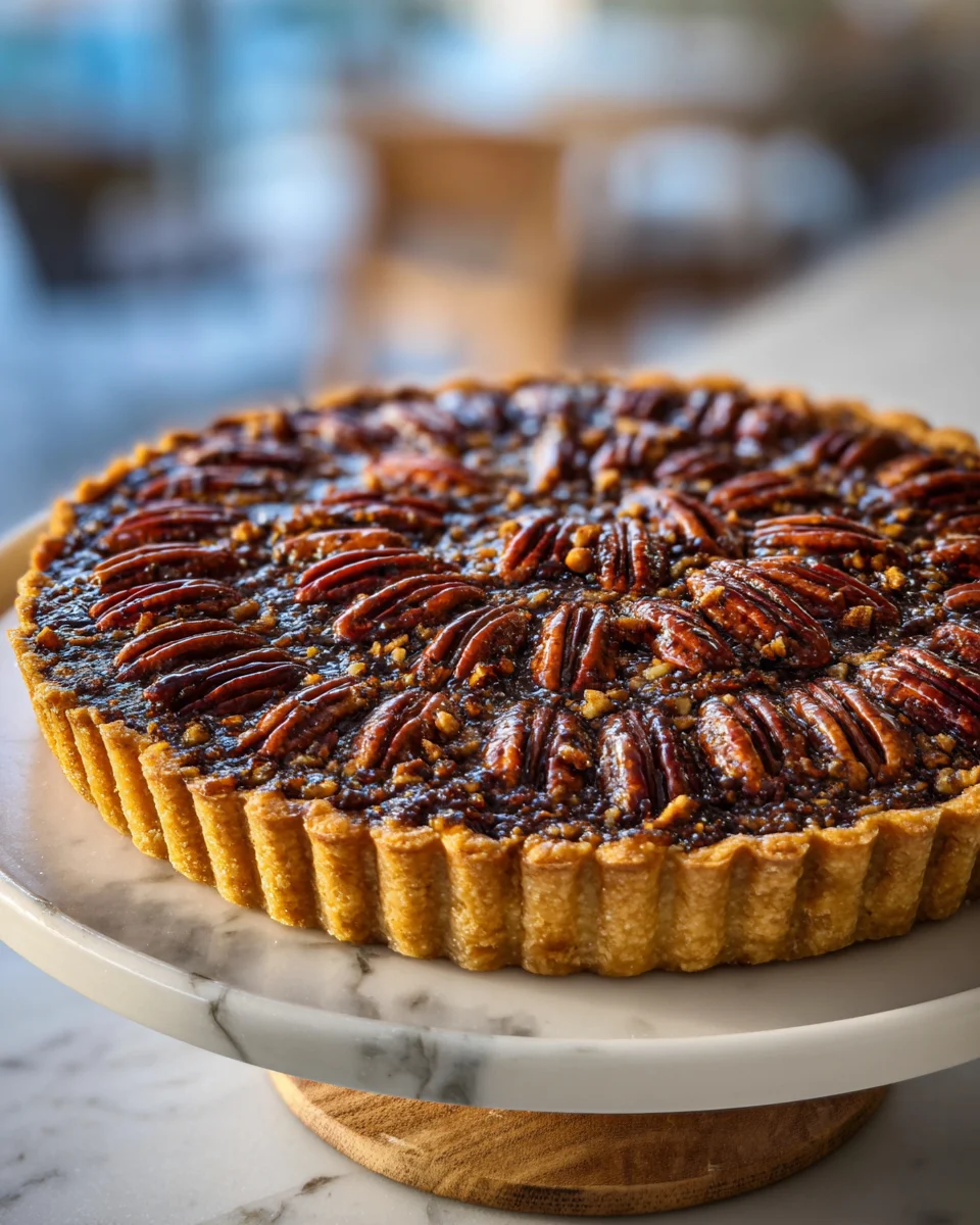 Chocolate Pecan Tart