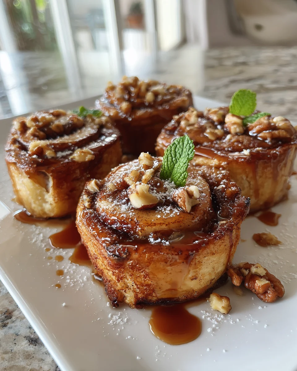 Cinnamon Roll French Toast Muffins