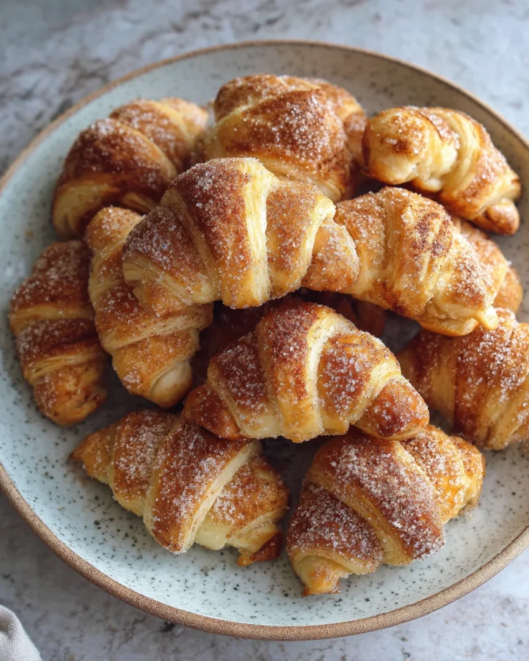 Cinnamon Sugar Crescent Bites
