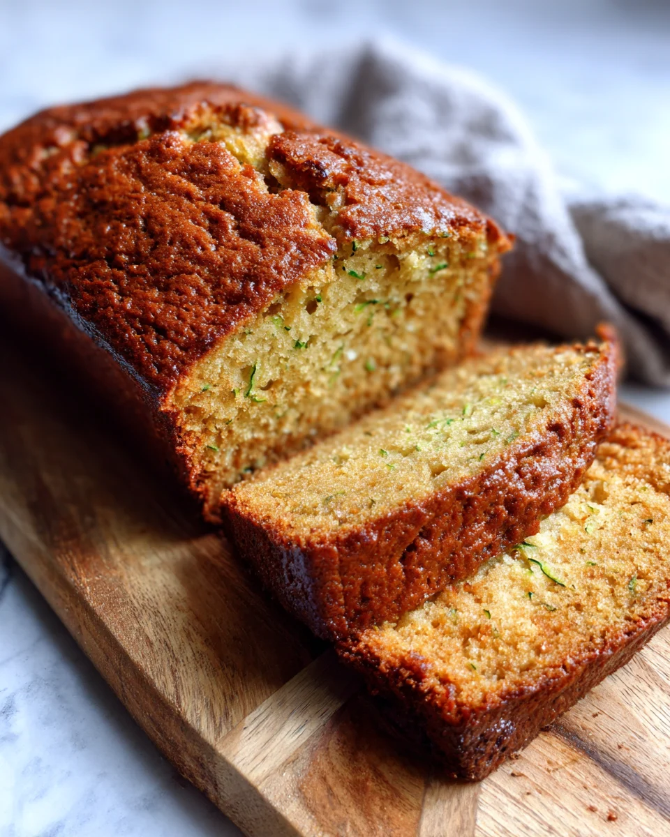 Cinnamon Zucchini Bread