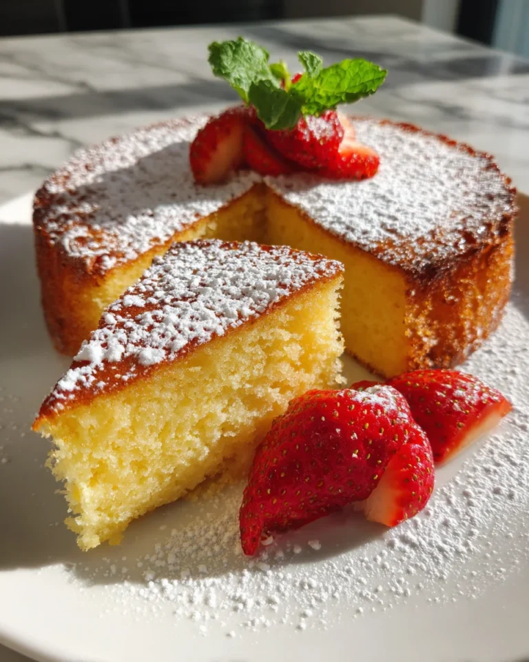 Classic French Butter Cake
